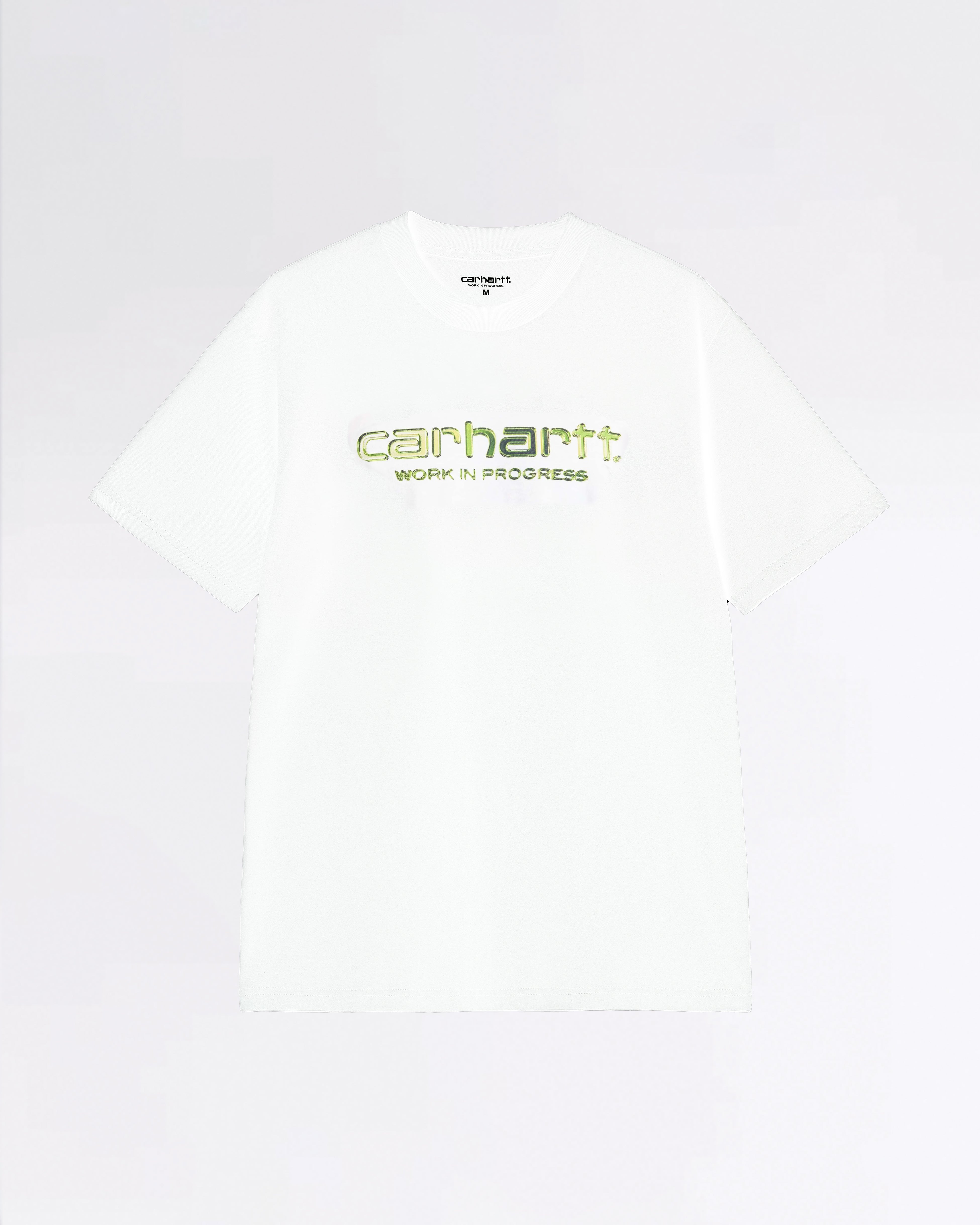 S/S SOLAR CHROME SCRIPT T-SHIRT WHITE
